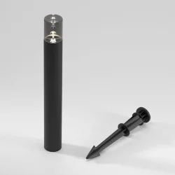 Светильник садово-парковый светодиодный Hidden черный 35166/F черный (066036)