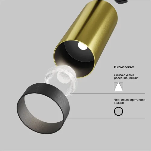 Потолочный светильник Фокус / FOCUS LED 12 Вт 4000 К 50° (Латунь) C055CL-L12W4K-W-BS - фото 14