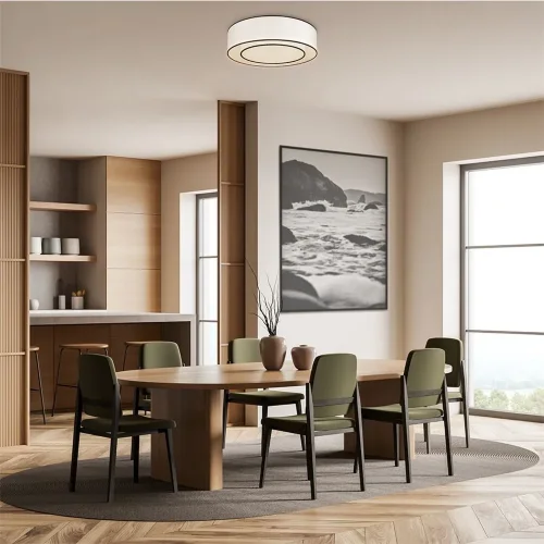 Потолочный светильник Bergamo E27х3 60Вт (Белый) - фото 6