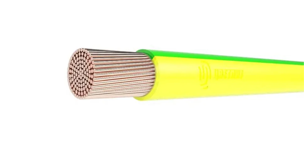 Провод ПуГВнг(А)-LSLTx 1х25 450/750В Ж/З (м) Цветлит 00-00133127 - фото