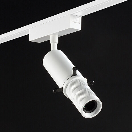 'Светильник трековый SLIM, 48В, 10W, SL-SLIM-MSWH-10-CCT. Фото 5