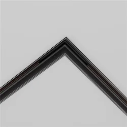 Коннектор угловой 90° Exility встраиваемый под ГКЛ 9,5 мм, черный (Черный)