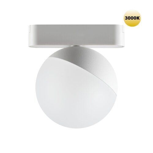 Трековый светильник для низковольтного шинопровода «Novotech» 359263, серия: SMAL (крепление к треку). Фото 1.