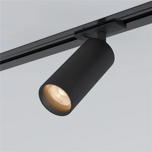 Трековый светодиодный светильник для однофазного шинопровода Diffe черный 10 Вт 4200K 85152/01 - фото
