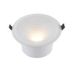 Встраиваемый светильник,IP 20, 6Вт, LED, белый, пластик, Denkirs DK3045-WH