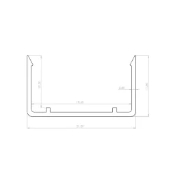 T2016 крепеж алюминиевый 16мм