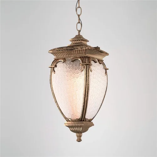 Уличный подвесной светильник Andromeda H черное золото IP44 GLYF-8024H черное золото - фото