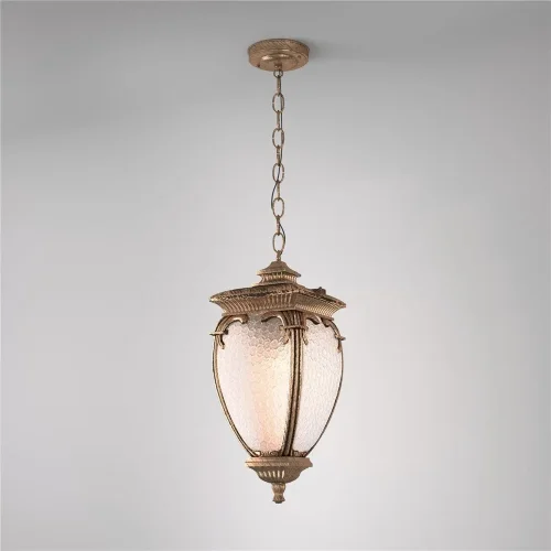 Уличный подвесной светильник Andromeda H черное золото IP44 GLYF-8024H черное золото - фото 2