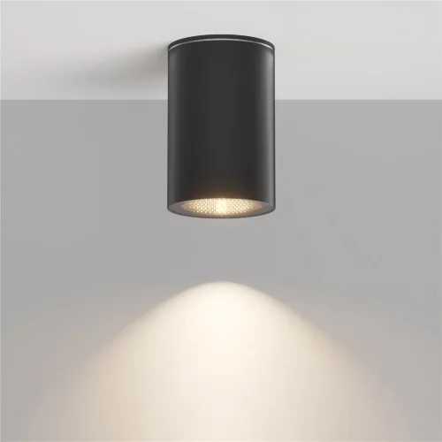 Потолочный светильник Roll GU10х1 50Вт IP 54 (Черный) - фото 2