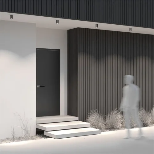 Потолочный светильник Roll GU10х1 50Вт IP 54 (Черный) - фото 9