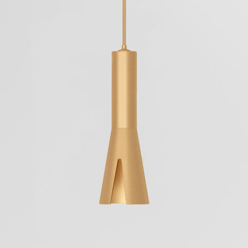 Светильник подвесной светодиодный Pino 5W 4000K золотой - фото 1