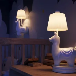 Настольный светильник Senor Alpaca 3000К 7Вт (Белый)