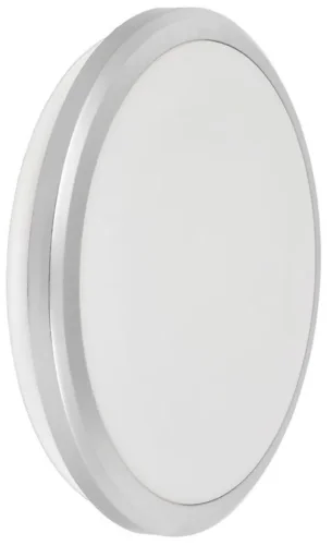 Светильник светодиодный ДПБ 3105 24Вт IP54 4000K круг серебро IEK LDPB0-3105-24-4000-K01 - фото