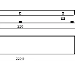 Драйвер для светодиодов линейный 45-65W/350-500мА 40-130V | DIP-переключатель | ECXe 500.620 | - Vossloh-Schwabe