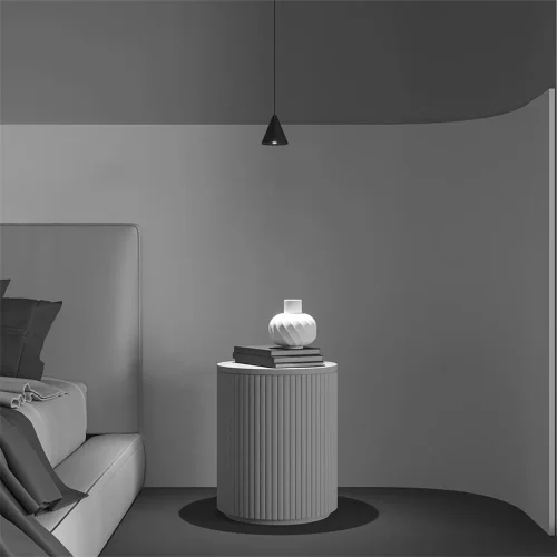 Трековый подвесной светильник Cono Basity 3000K/6000K 5Вт 36° (Черный) - фото 6