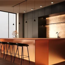 Трековый подвесной светильник Cono Basity 3000K/6000K 5Вт 36° (Черный)