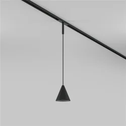 Трековый подвесной светильник Коно / Cono Basity 3000K/6000K 5Вт 36° (Черный) TR182-1-5WTW-M-B