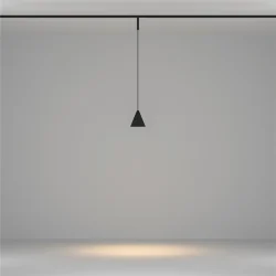 Трековый подвесной светильник Коно / Cono Basity 3000K/6000K 5Вт 36° (Черный) TR182-1-5WTW-M-B