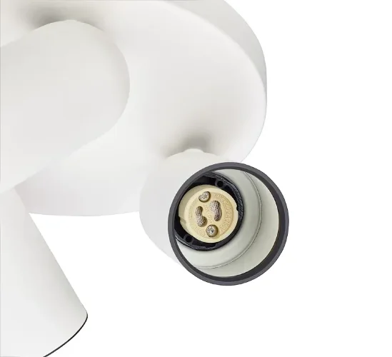 Светильник накладной СПОТ 3xGU10 230V | PONGEE plate/spiral white | - PHILIPS. Фото 2