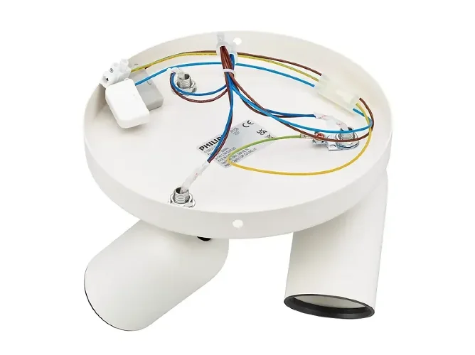 Светильник накладной СПОТ 3xGU10 230V | PONGEE plate/spiral white | - PHILIPS. Фото 3