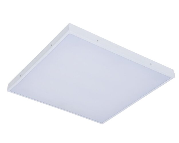 Подвесной офисный светодиодный светильник Армстронг 30 Вт IP54 595x595x48 мм 4000К Опал - фото