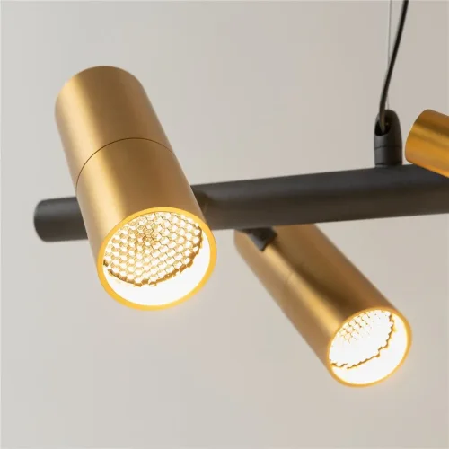 Подвесной светильник Tau 3000K 42Вт (Черный и Золото) - фото 7