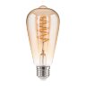 Филаментная светодиодная лампа Dimmable ST64 5W 2700K E27 тонированная - Фото 2