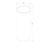 Уличный потолочный светильник Light LED IP65 35129/H черный - фото 4