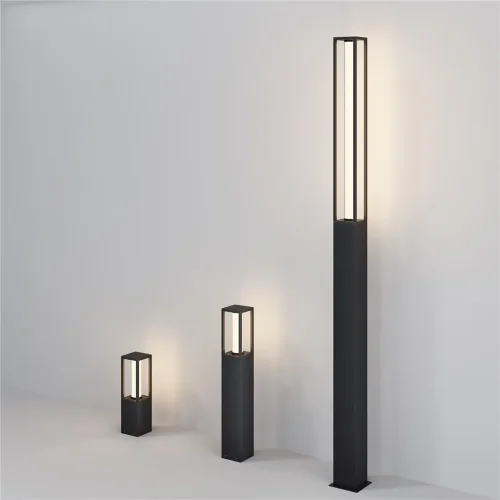 Ландшафтный светильник Expo 3000К 12Вт IP 65 (Черный) - фото 4