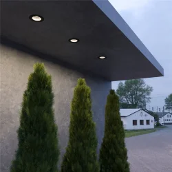 Встраиваемый точечный светильник 35128/U черный (058922)