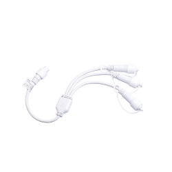 UCX-F90 S3-0.4M-WH Провод-разветвитель для гирлянд серии F90PRO, 0.4м, 3 выхода, Статика-мерцание, IP67, Белый