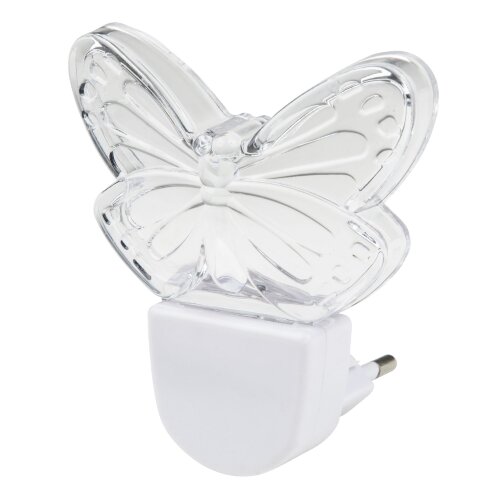 DTL-315 Бабочка-White Светильник-ночник, Без выключателя, Белый - фото 1