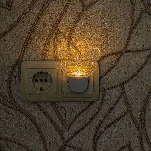 DTL-315 Бабочка-White Светильник-ночник, Без выключателя, Белый - фото 2