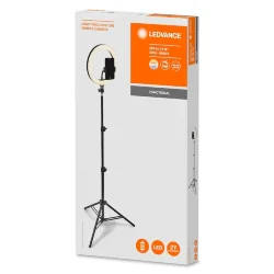 MOBILE CAMERA LIGHT RING 2100 (USB/клипса для моб/2.4м тренога) - светильник для сэлфи LEDV