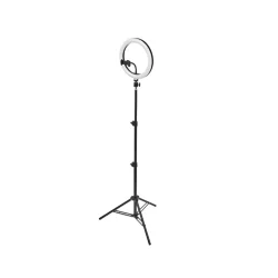 MOBILE CAMERA LIGHT RING 2100 (USB/клипса для моб/2.4м тренога) - светильник для сэлфи LEDV