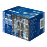 ULD-C3020-264/TTK WHITE IP44 Занавес светодиодный с эффектом мерцания, 3х2м. 264 светодиода. Белый свет. Провод прозрачный. TM Uniel - фото