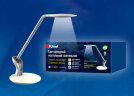 TLD-547 White/LED/400Lm/3300-6000K/Dimmer Светильник настольный, 8W. Сенсорный выключатель. Диммер. Белый. ТМ Uniel - фото