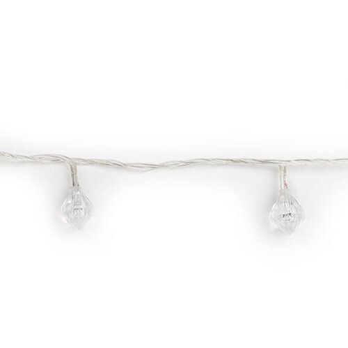 ULD-S0700-050-DTA WHITE IP20 DIAMONDS Гирлянда светодиодная Бриллианты, с контроллером, 7м, 50 светодиодов, Белый свет, Провод прозрачный. - фото 5