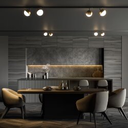 Трековый светильник для однофазного шинопровода Glob GX53 Латунь MRL 1015 (053137)