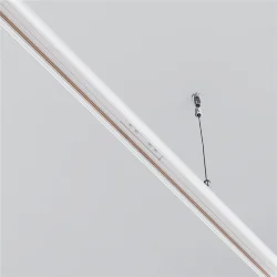 Коннектор прямой для низкопрофильного шинопровода Exility (Белый)