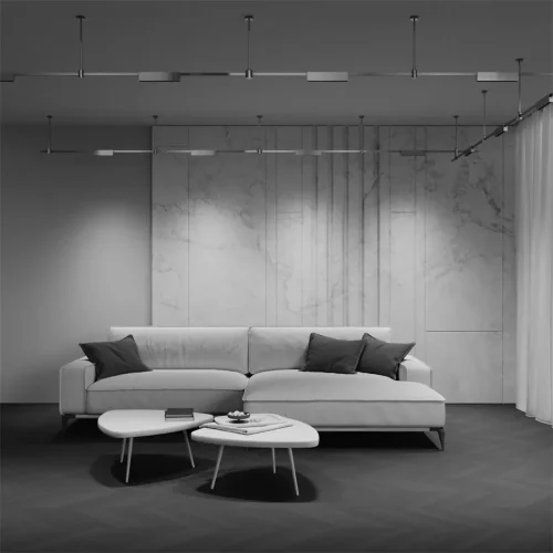 Трековый светильник Points Flarity 3000K 12Вт 40° (Латунь) - фото 7