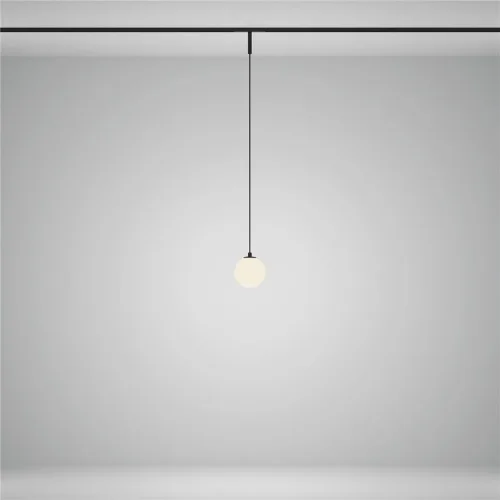 Трековый подвесной светильник Luna Basity 3000K/6000K 5Вт 360° (Черный) - фото 5