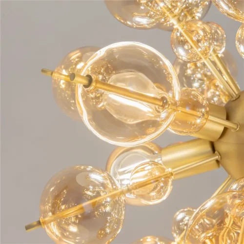 Подвесной светильник Bolla E27x6 (Латунь) - фото 5