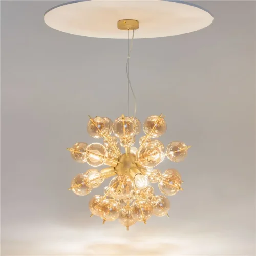 Подвесной светильник Bolla E27x6 (Латунь) - фото 6