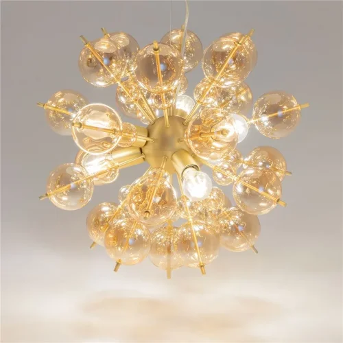 Подвесной светильник Bolla E27x6 (Латунь) - фото 7