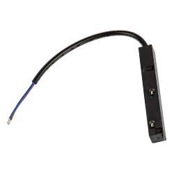 UBX-MM01-35 BLACK Ввод питания для магнитных шинопроводов.35мм, Прямой, Внутренний, Черный