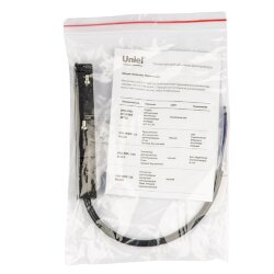 UBX-MM01-35 BLACK Ввод питания для магнитных шинопроводов.35мм, Прямой, Внутренний, Черный