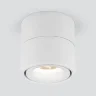 Накладной поворотный светодиодный светильник 15W 3000K белый матовый DLR031 - фото 2