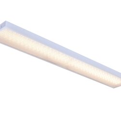 Универсальный офисный светодиодный светильник 40 Вт IP44 1195x180x40 мм 3000K Призма