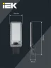 Светильник светодиодный ДКУ 1011-120Ш 5000К IP65 консольный IEK LT-DKU1-1011-120-50-K03 - фото 6